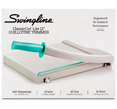 Swingline Classiccut Lite Guillotine Trimmer, Grey