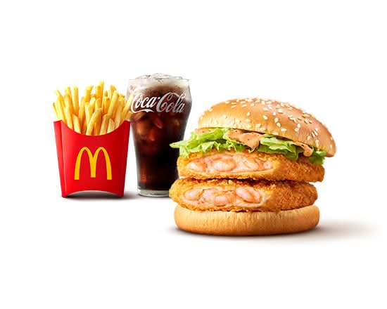 倍えびフィレオセット Bai Shrimp Filet-O Set