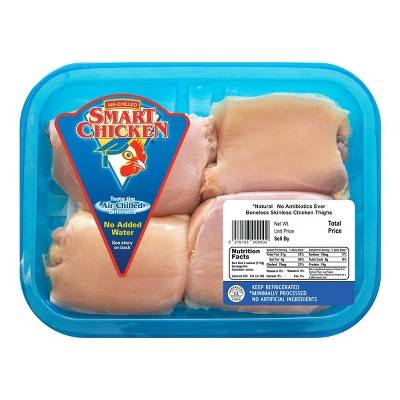 Smart Chicken Boneless & Skinless Chicken Thighs (28 oz)