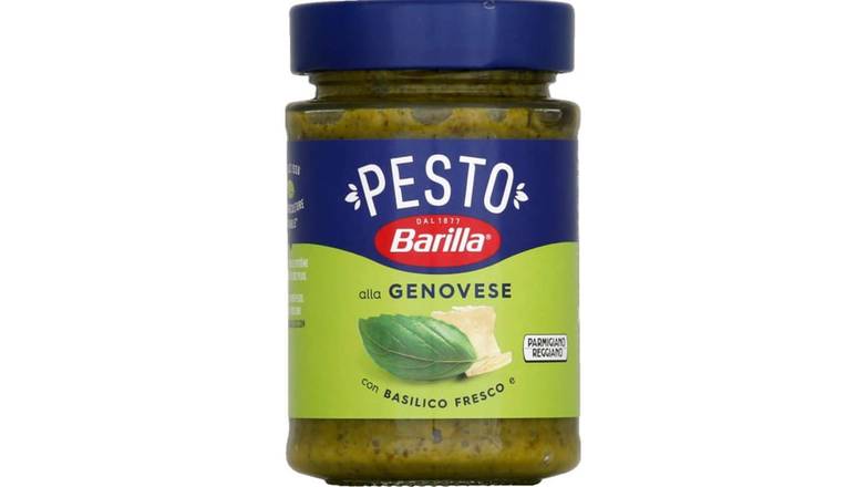 Barilla Pesto alla Genovese au basilic frais Le pot de 190g