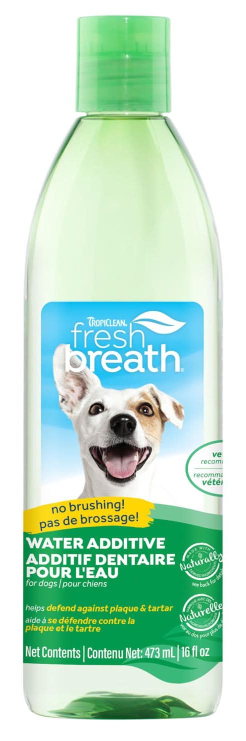 TropiClean Fresh Breath Oral Care Water Additive, 16 oz