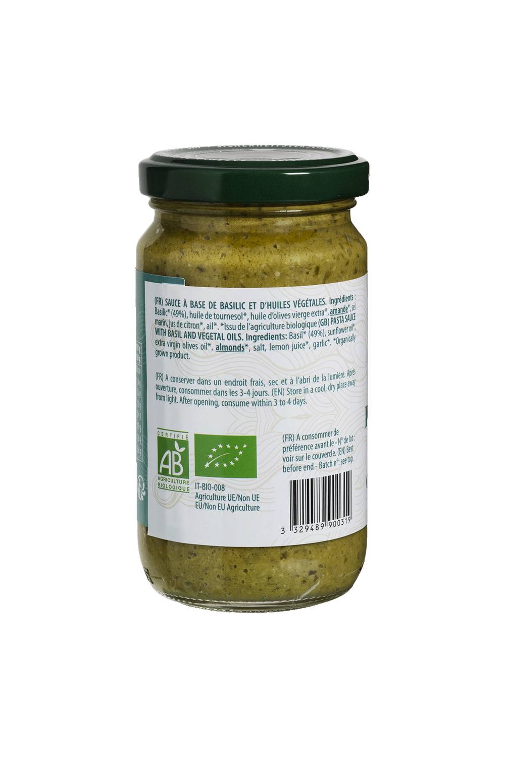 Luce - Pesto siciliano bio (190g)