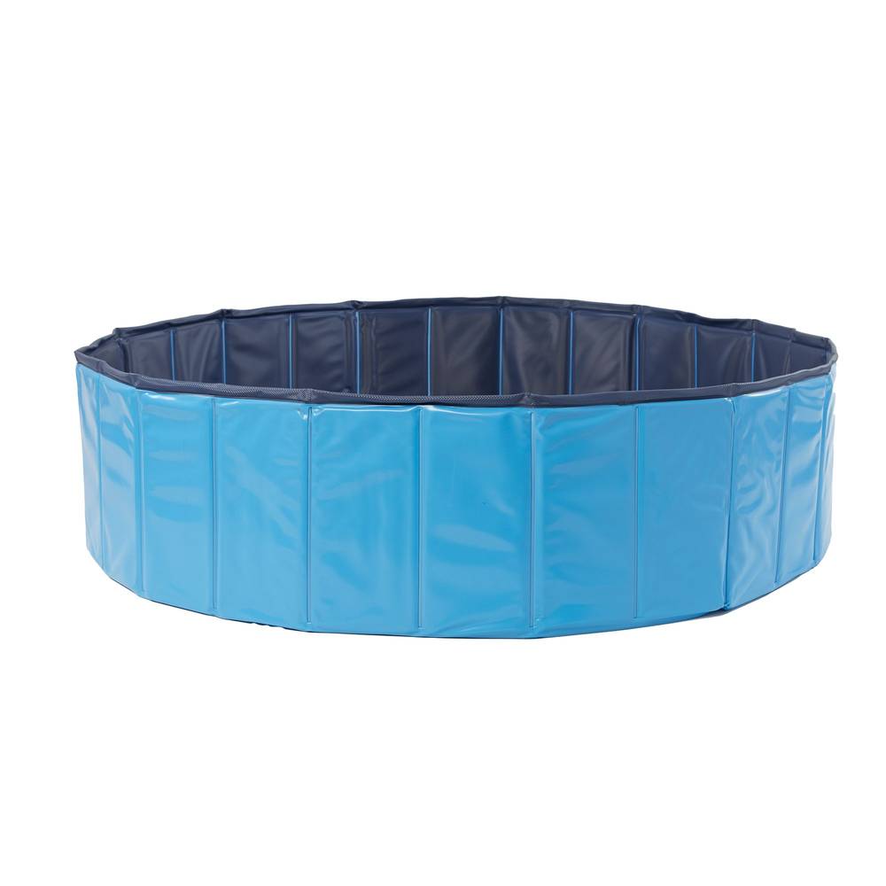 Top Paw Foldable Outdoor Dog Pool (large/blue)