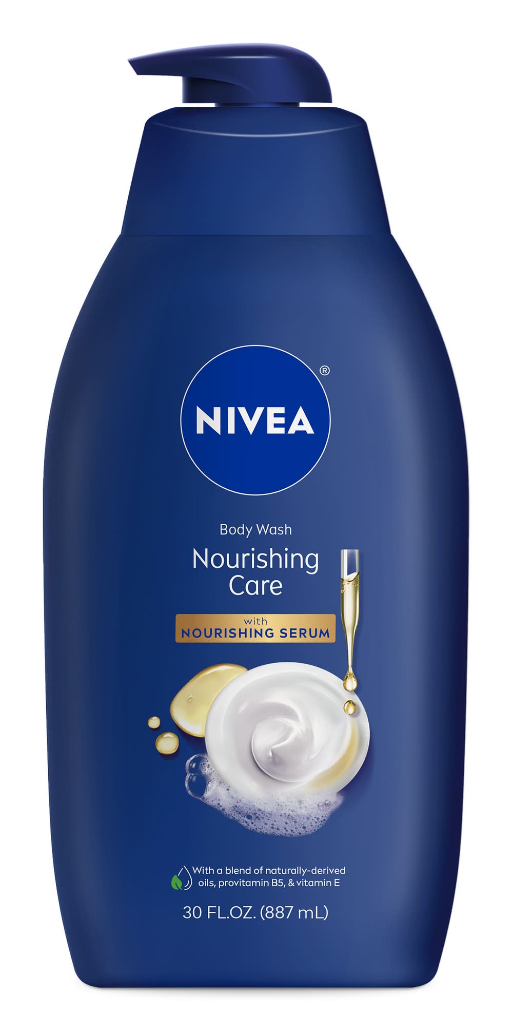 Nivea Nourishing Body Wash With Nourishing Serum (30 fl oz)