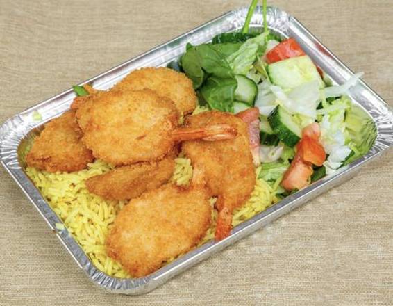 Shrimp Rice Platter