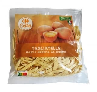 Tagliatelle al huevo Carrefour Extra 250 g.