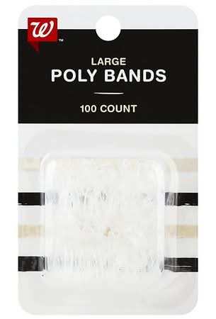 Walgreens Beauty Polybands Large, Multi