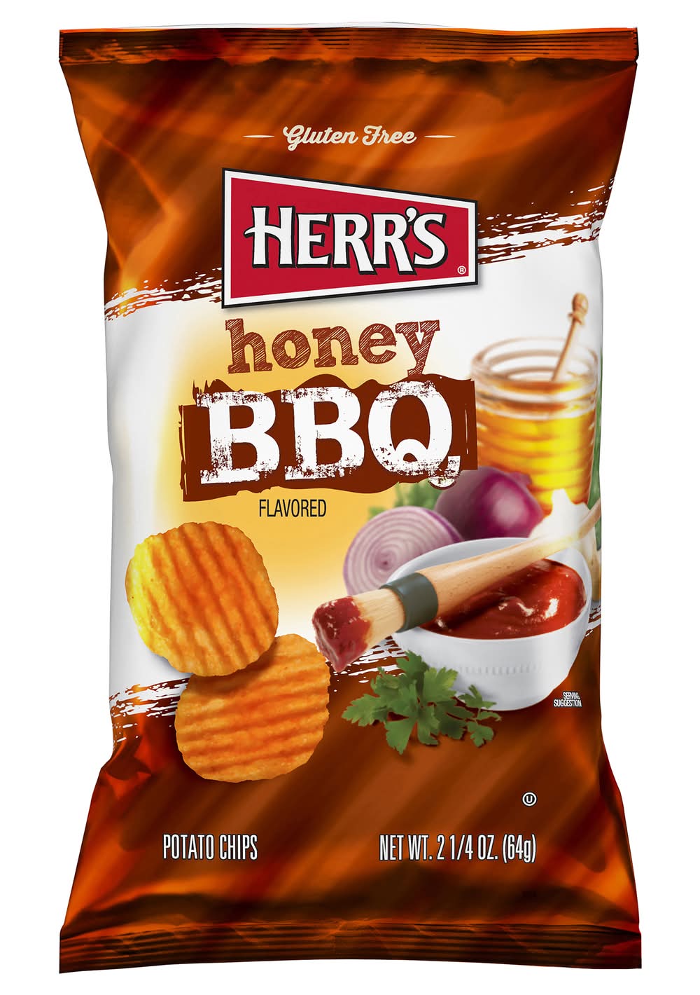 Herr's Potato Chips, Honey Bbq (2.25 oz)