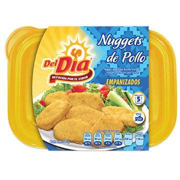 Del día nuggets de pollo (charola 500 g)