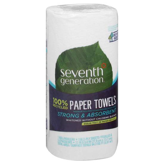 Seventh Generation 100% Recycled Paper Towels (1 ct)