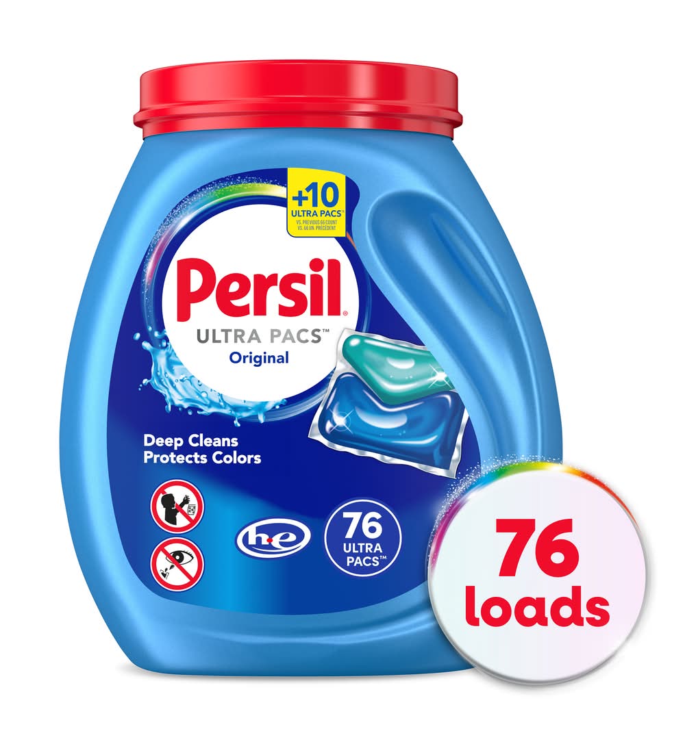 Persil Original Laundry Ultra Pacs (47.9 oz, 76 ct)