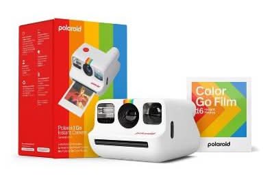 Polaroid Go Generation 2 Mini Instant Camera and Film Bundle, White