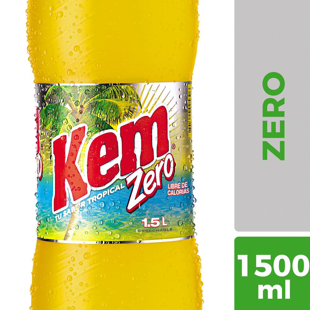 Kem bebida sabor tropical zero (botella 1.5 l)
