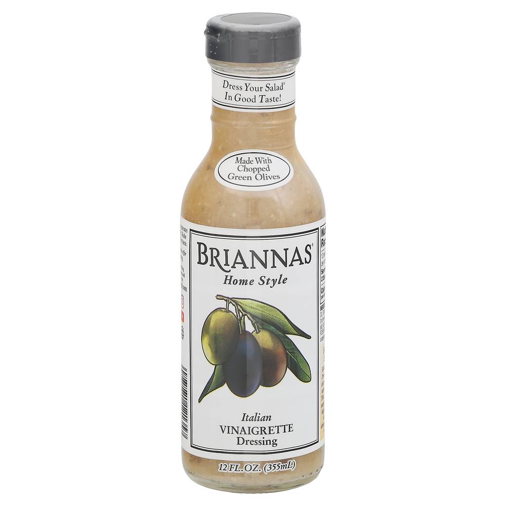 Briannas Home Style Italian Vinaigrette Dressing (12 fl oz)