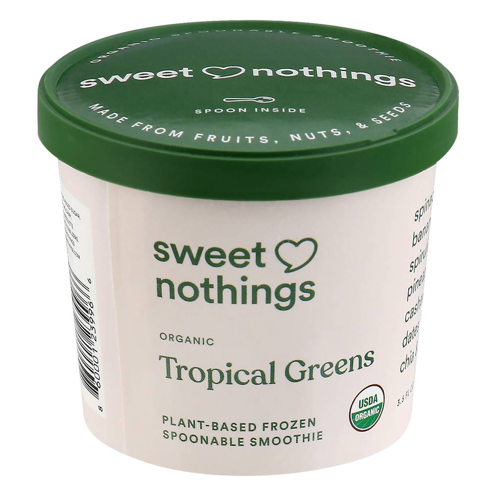 Sweet Nothings Plant Based Tropical Greens Frozen Smoothie (3.5 fl oz)