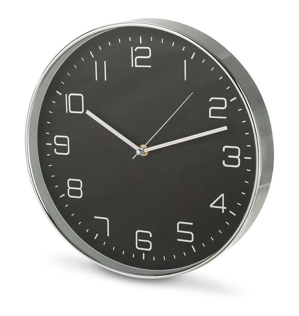 Fragments · Reloj de pared, 12", negro