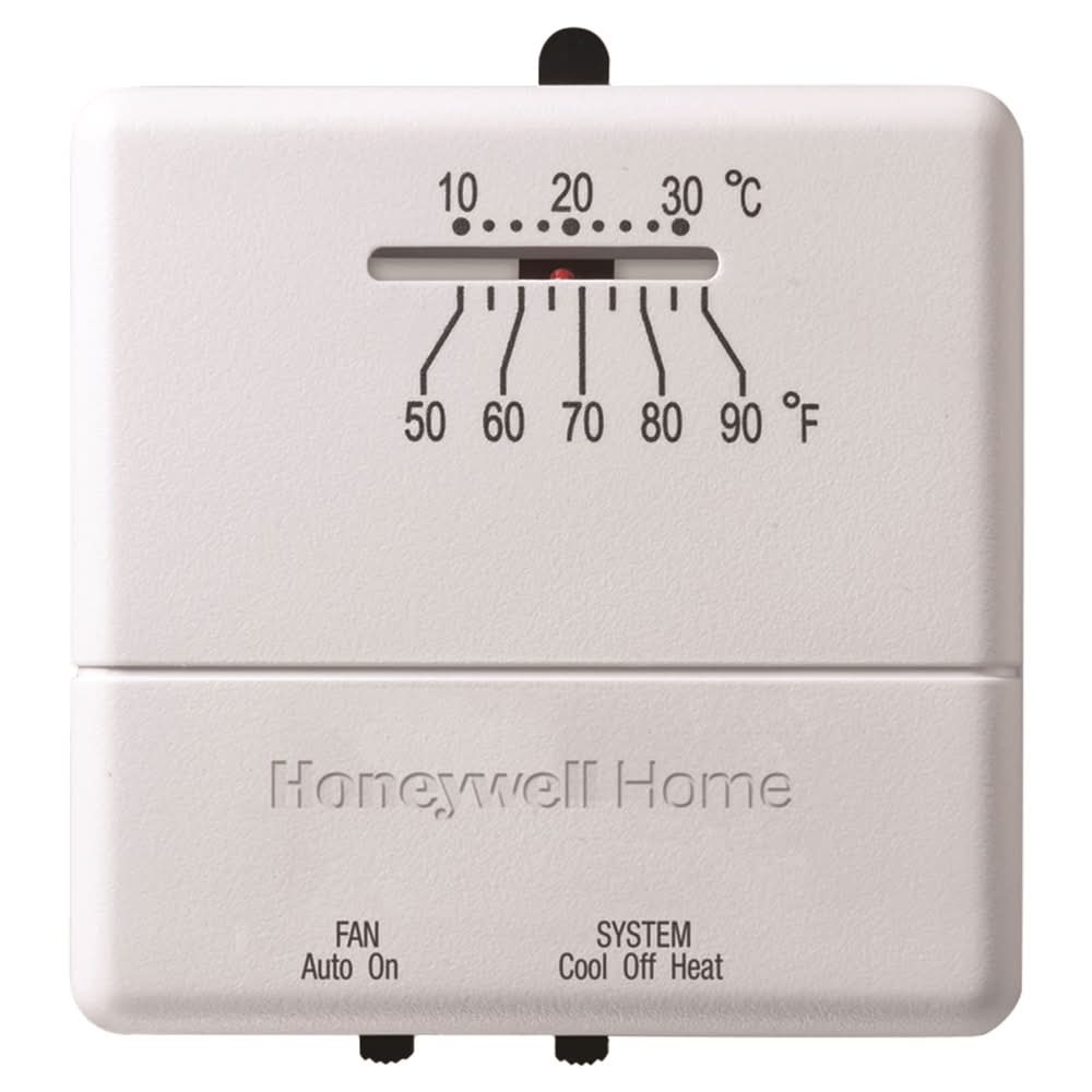 Honeywell Home Heating And Cooling Lever Thermostat
