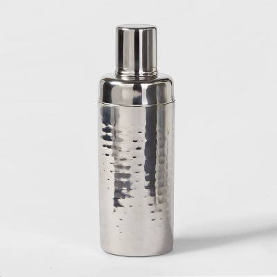 Threshold Stainless Steel Hammered Cocktail Shaker