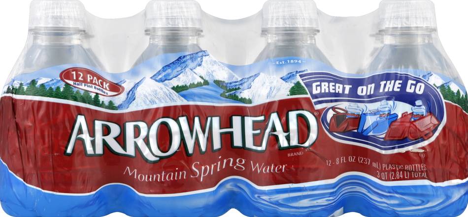 Arrowhead ARROWHEAD SPRING WATER 8 FLOZ 12 PK