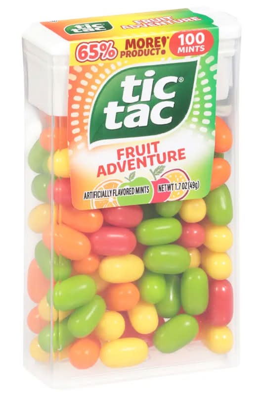 Tic Tac Fruit Adventure Candy