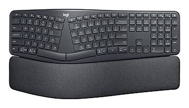 Logitech ERGO K860 Wireless Keyboard, Graphite (920-009166)