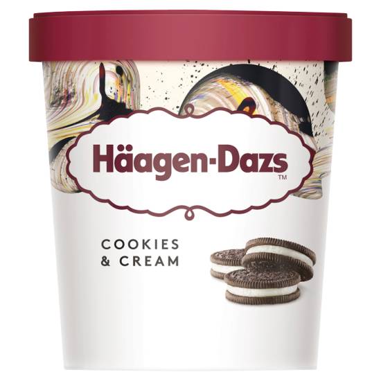 Häagen-Dazs Coookies & Cream, Ice Cream (460ml)