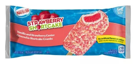 Nestle Strawberry Shortcake Frozen Dessert Bar