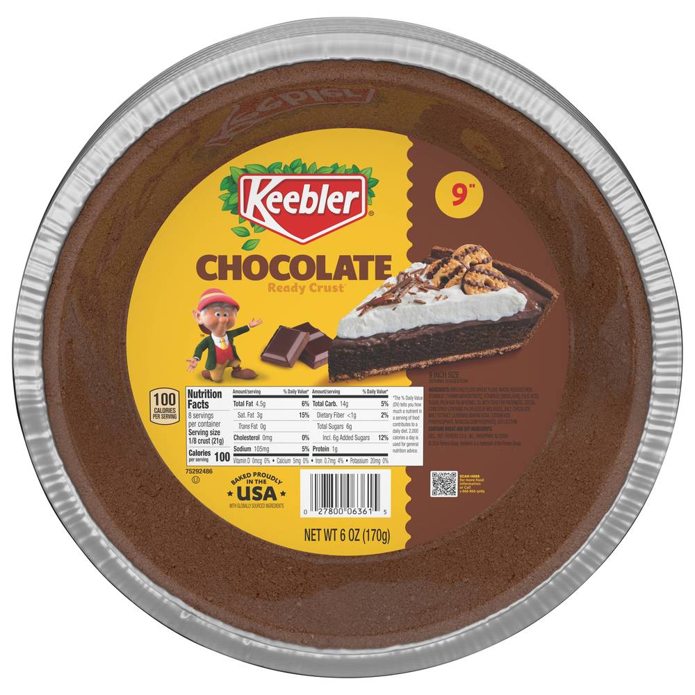 Keebler Chocolate Ready Crust (6 oz)