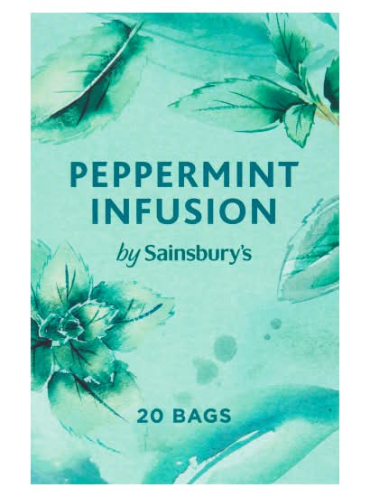 Sainsbury's Peppermint Infusion Tea Bags (20 pack)
