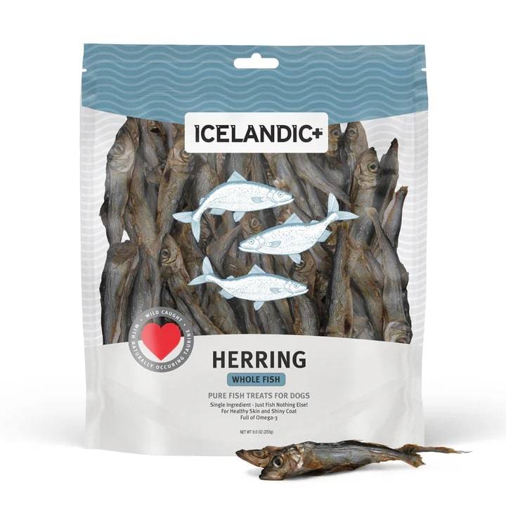 Icelandic+ Pure Fish Whole Herring Dog Treats