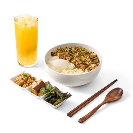 Meaty Soy Combo B - Rice