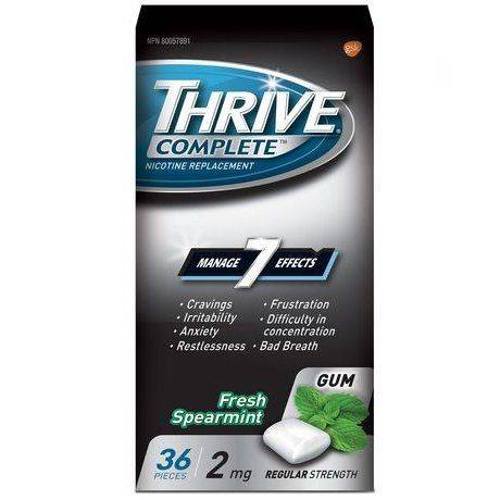 Thrive Nicotine Replacement Gum 2 mg (36 units)