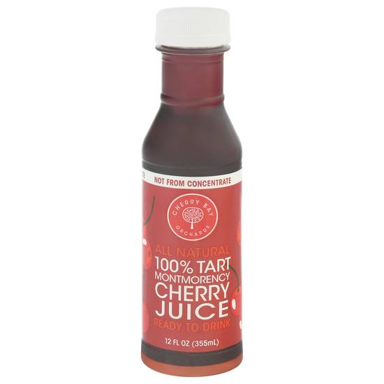 Cherry Bay Orchards 100% Tart Montmorency Cherry Juice (12 fl oz)