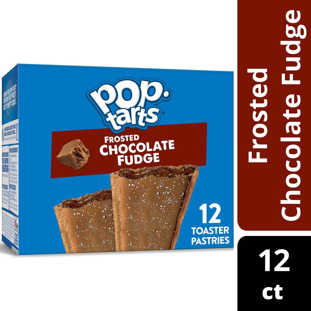 Pop-Tarts Frosted Chocolate Fudge Toaster Pastries (20.3 oz, 12 ct)