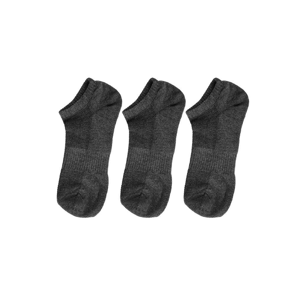 Miniso set calcetines atléticos (color: gris. talla: mx 26-28.)