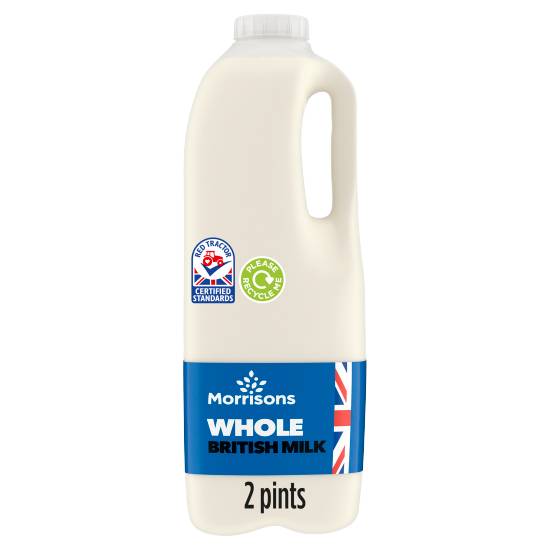 Morrisons Whole British Milk (1.13L)