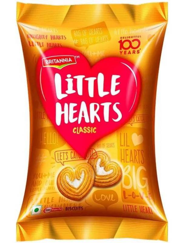 Brittania Little Hearts 75g