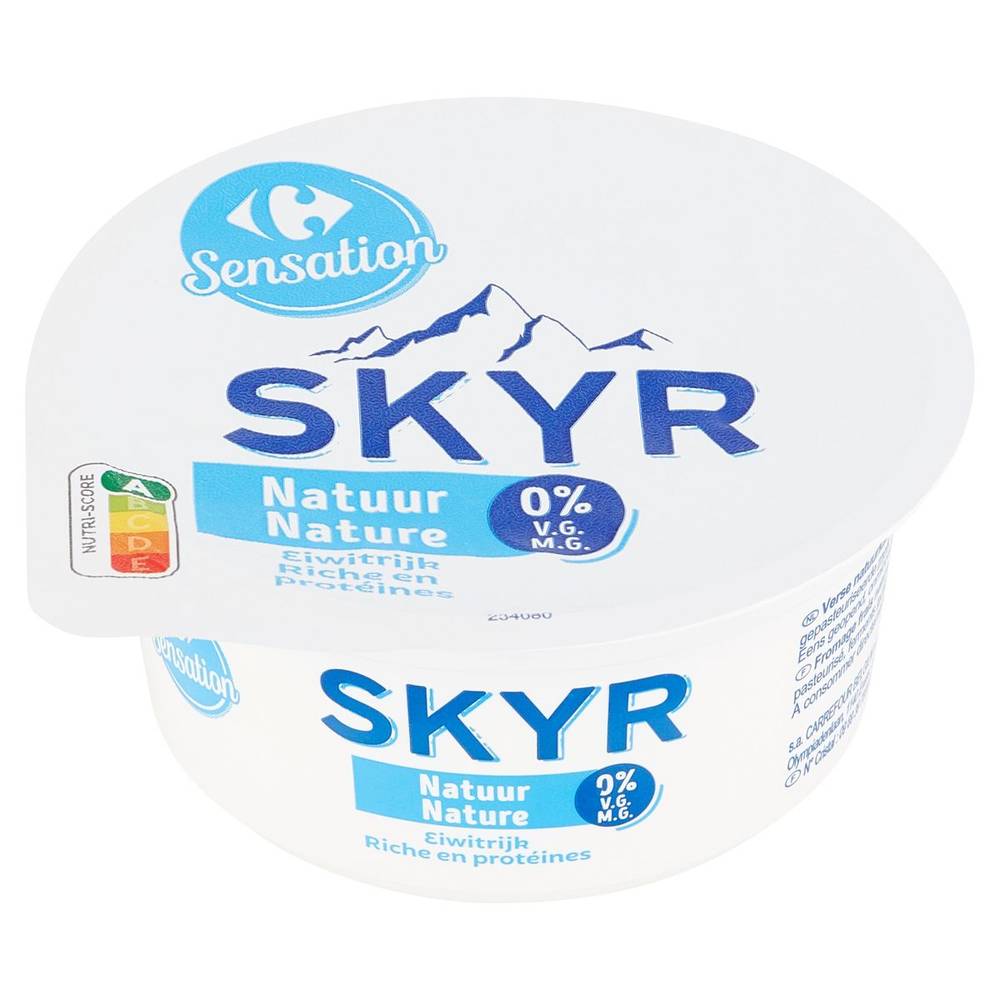 Carrefour Sensation Skyr Nature 0% M.G. 150 g