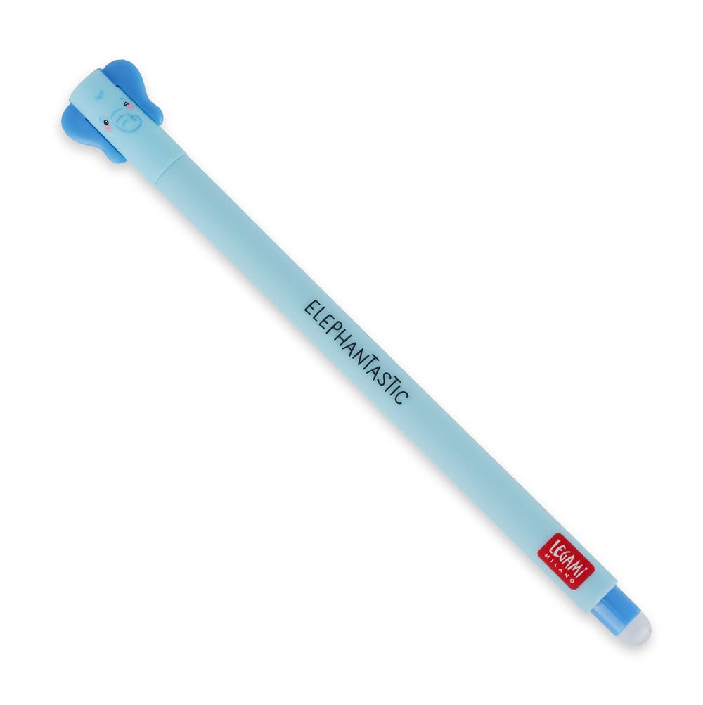 Caneta Apagar Elefante - Cor Azul Legami