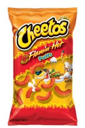 Cheetos Flamin' Hot Puffs 8.5oz