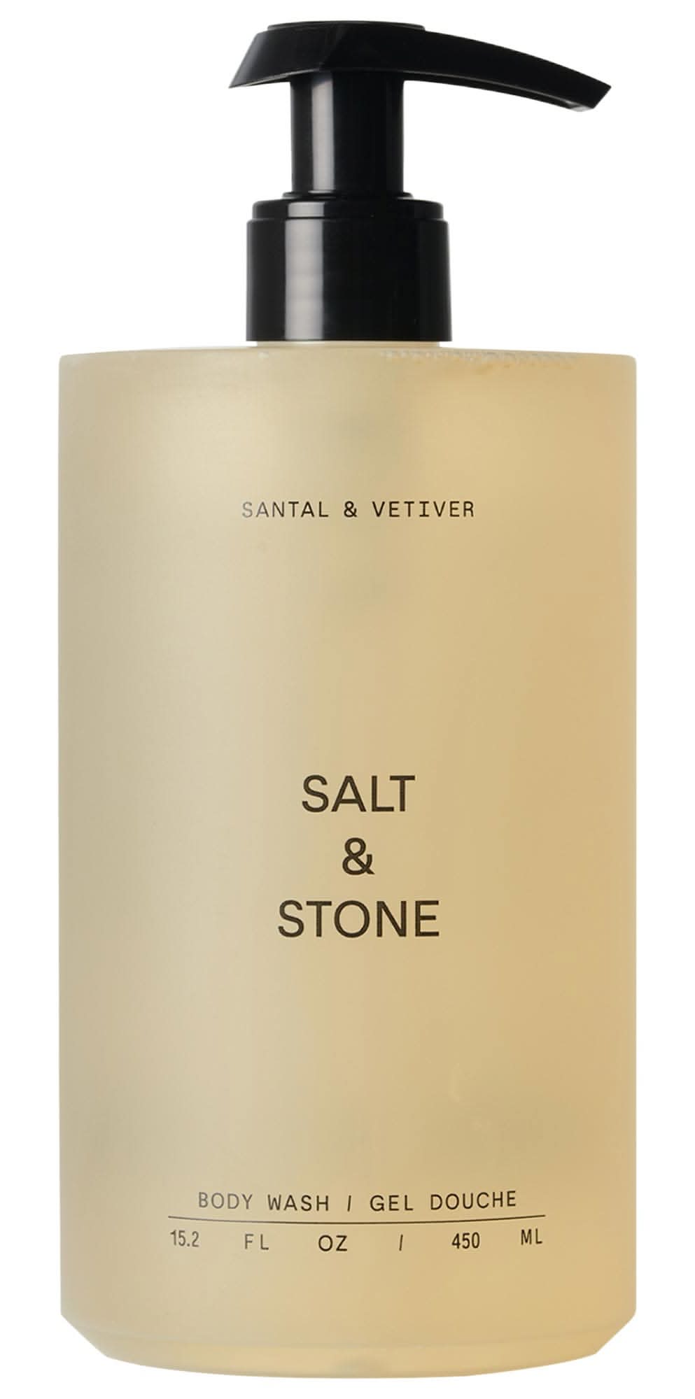Salt & Stone Santal & Vetiver Refillable Body Wash with Niacinamide + Probiotic 15.2 oz/450 ml
