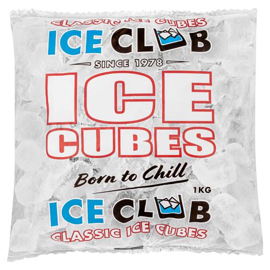 Ice Club Classic Ice Cubes (1.8kg)