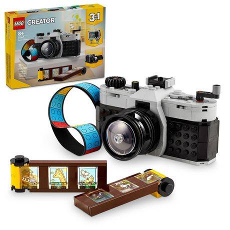 Lego Creator 3 in 1 Retro Camera Toy For Ages 8 and Up