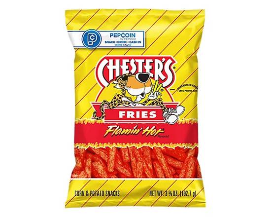 Order Chester's Hot Fries 3.625oz food online from Chevron Extramile store, Everett on bringmethat.com
