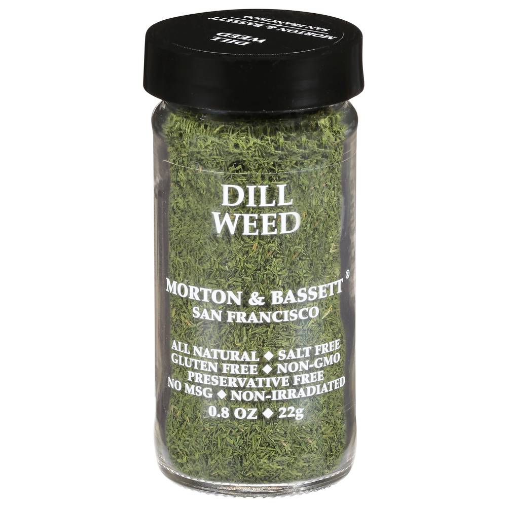 Morton & Bassett All Natural Dill Weed Gluten & Salt Free (0.8 oz)