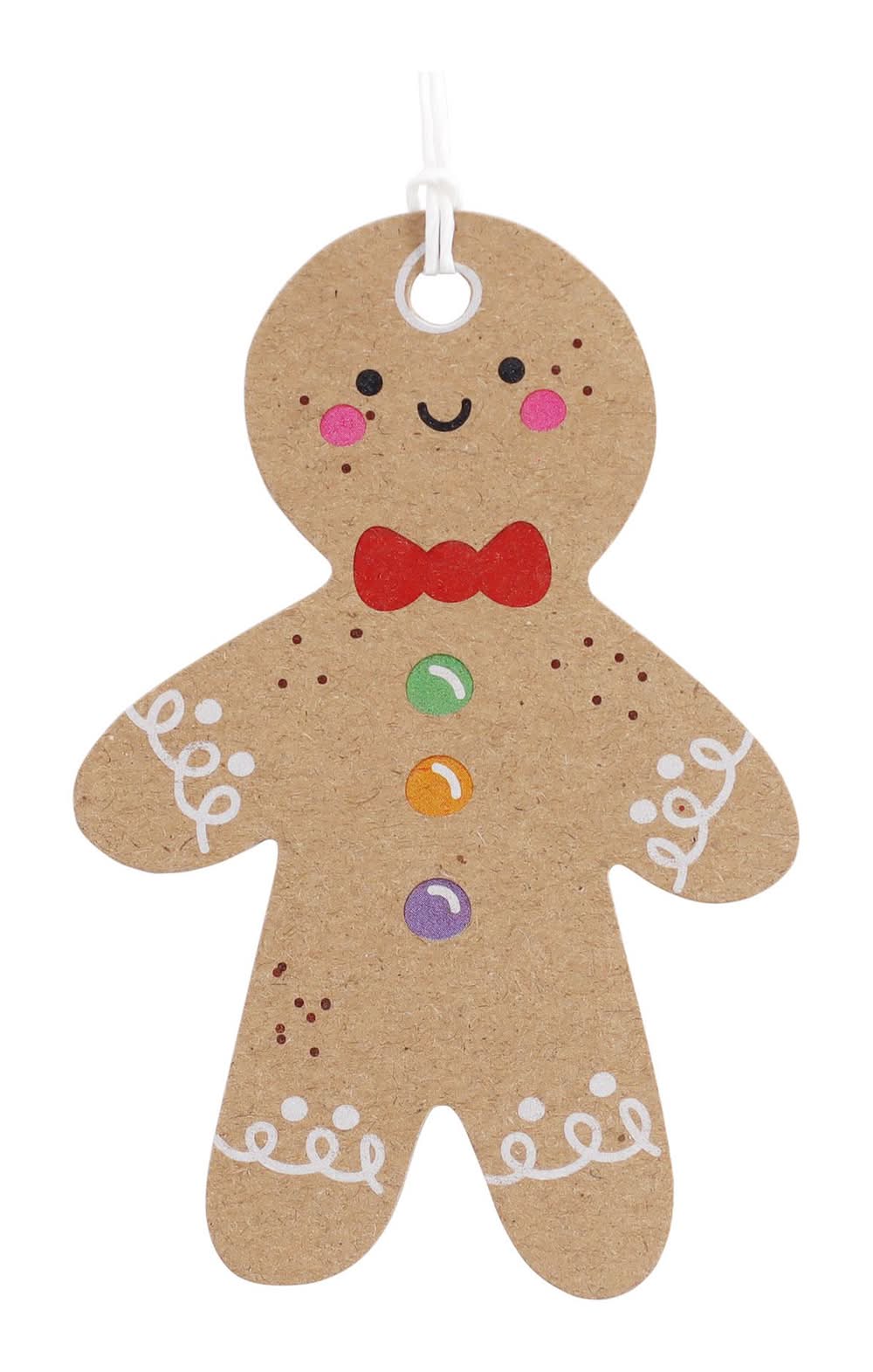 Gingerbread Gift Tag Pack of 6