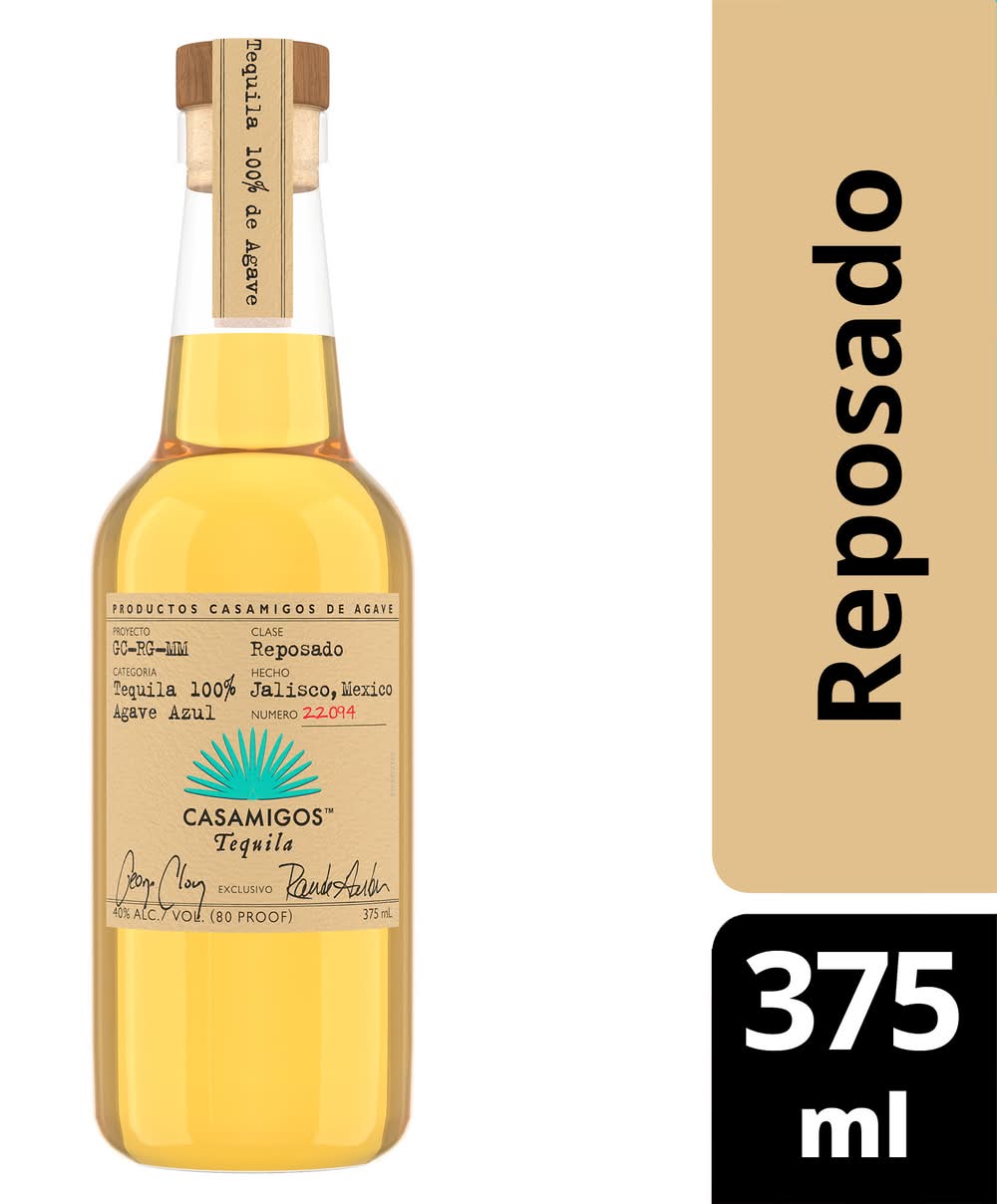 Casamigos 100% Agave Azul Reposado Tequila (375 ml)