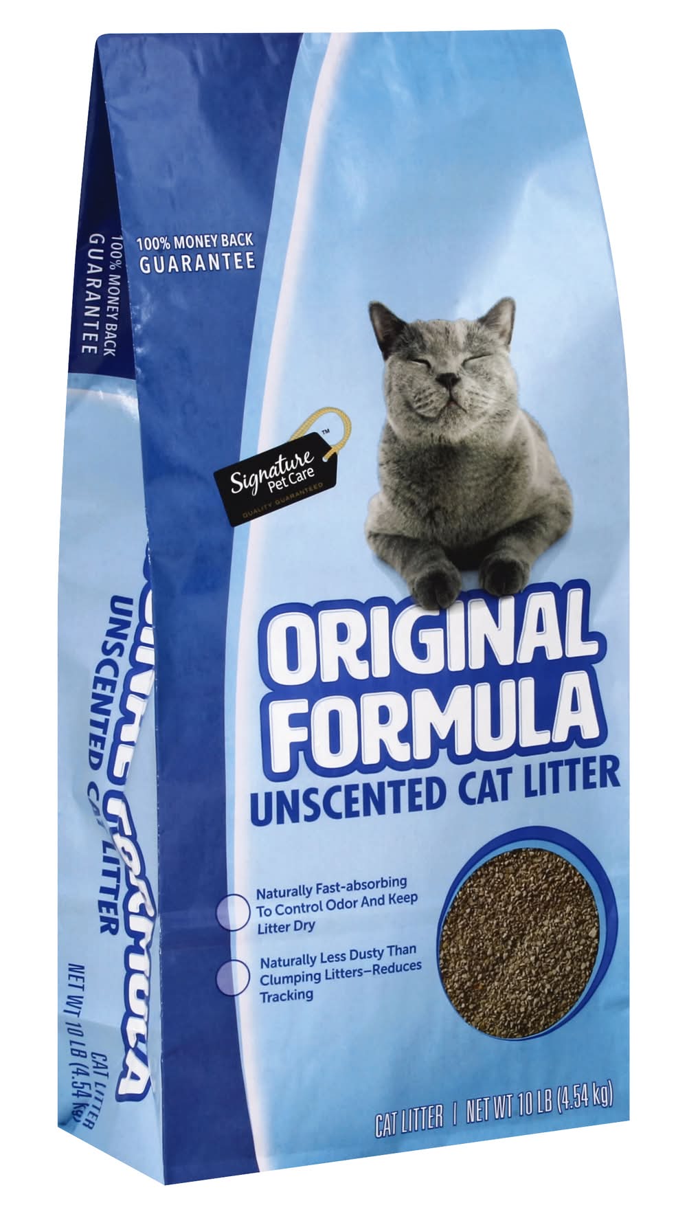 Signature Pet Care Unscented Cat Litter (10 lbs)