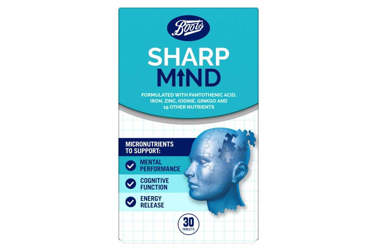 Boots Sharp Mind - 30 Tablets