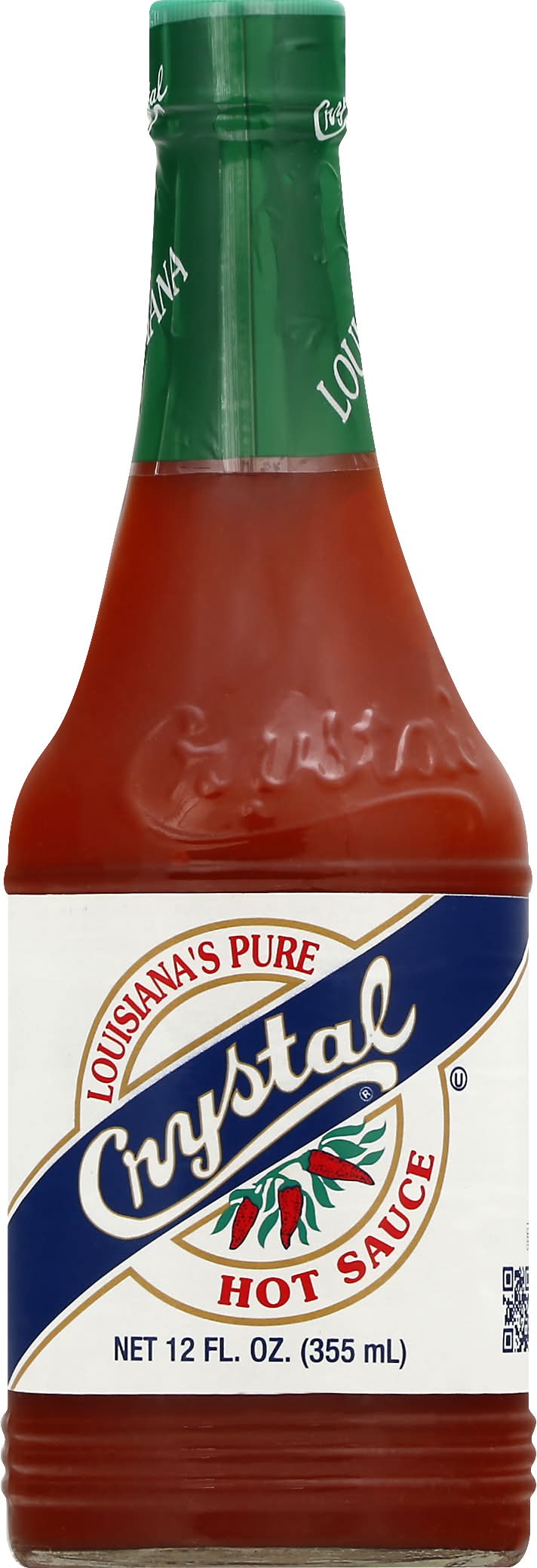Crystal Louisiana's Pure Hot Sauce (12 fl oz)